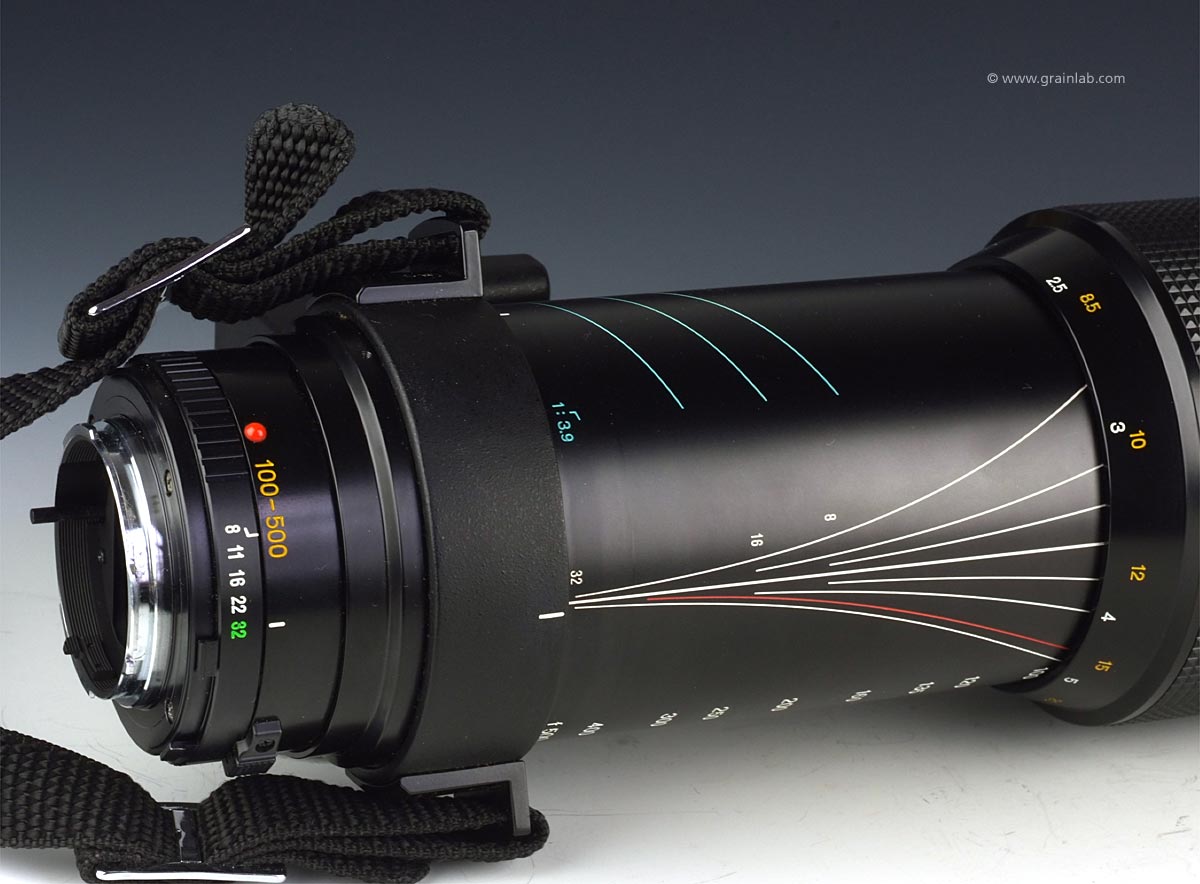 Minolta MD 100-500mm f/8 APO Tele Zoom - Grainlab