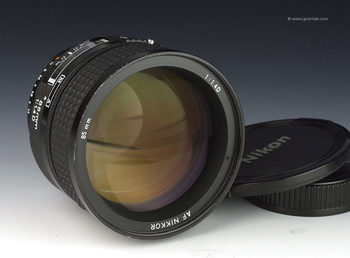 Nikon AF Nikkor 85mm f/1.4 D - Grainlab