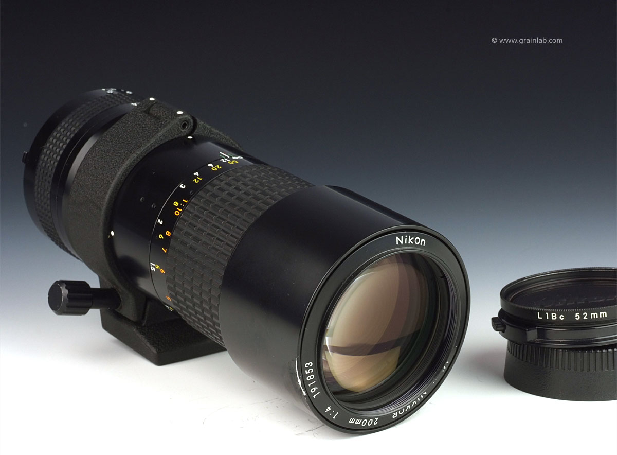 Nikon Micro-Nikkor 200mm f/4 Ai - Grainlab