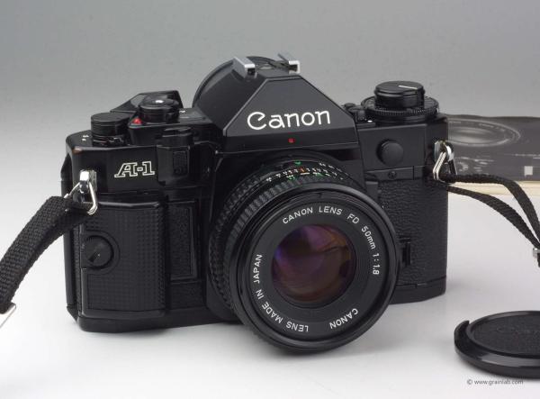 Canon A-1 + FD 50mm f/1.8