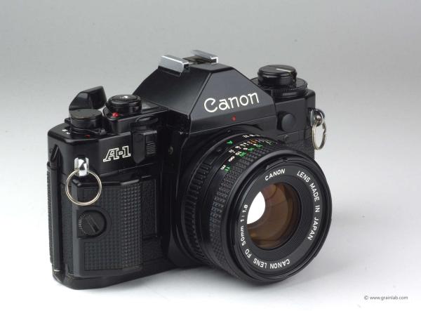 Canon A-1 + FD 50mm f/1.8