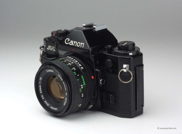 Canon A-1 + FD 50mm f/1.8