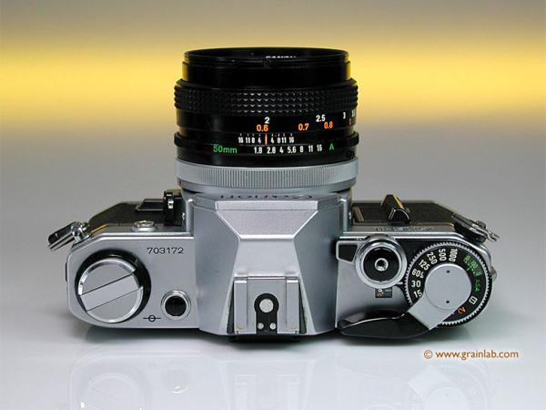 Canon AE-1 mit FD 1.8/50mm