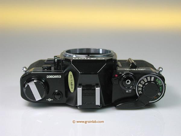 Canon AE-1 black mit FD 1.8/50mm