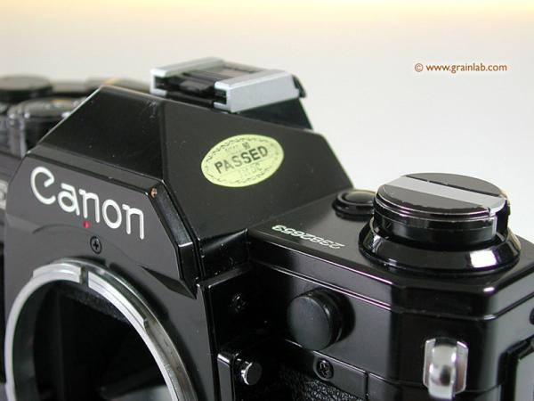 Canon AE-1 black mit FD 1.8/50mm