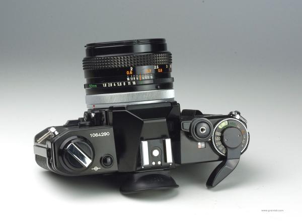 Canon AE-1 black + FD 1.8/50mm S.C.
