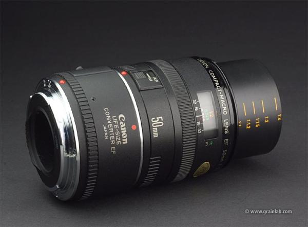 Canon EF 50mm f/2.5 Compact Macro - Grainlab