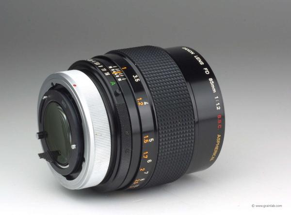 Canon FD 85mm f/1.2 S.S.C. Aspherical