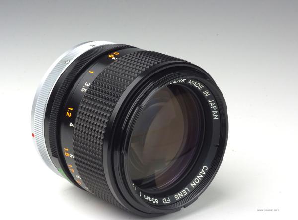 Canon FD 85mm f/1.8 S.S.C.
