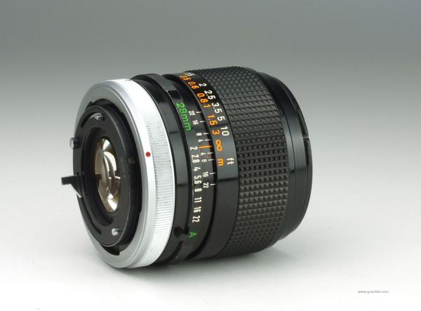 Canon FD 28mm f/2 S.S.C.