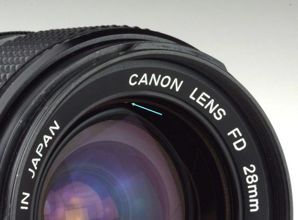 Canon FD 28mm f/2 S.S.C.