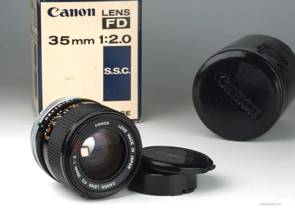 Canon FD 35mm f/2 S.S.C.