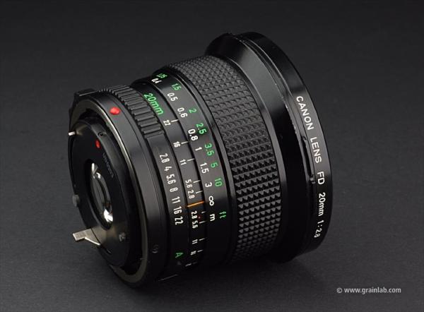 カメラ フィルムカメラ Canon FD 20mm f/2.8 - Grainlab
