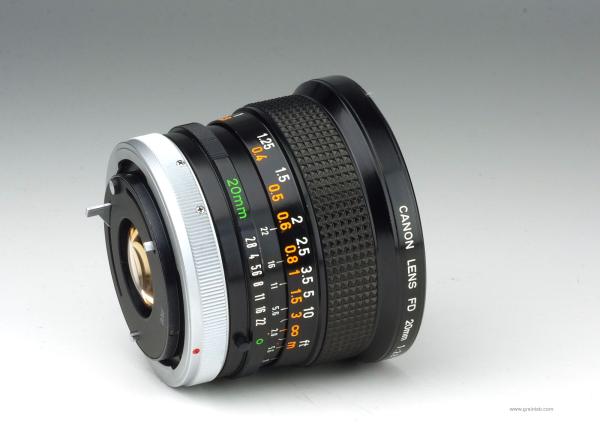 Canon FD 20mm f/2.8 S.S.C.