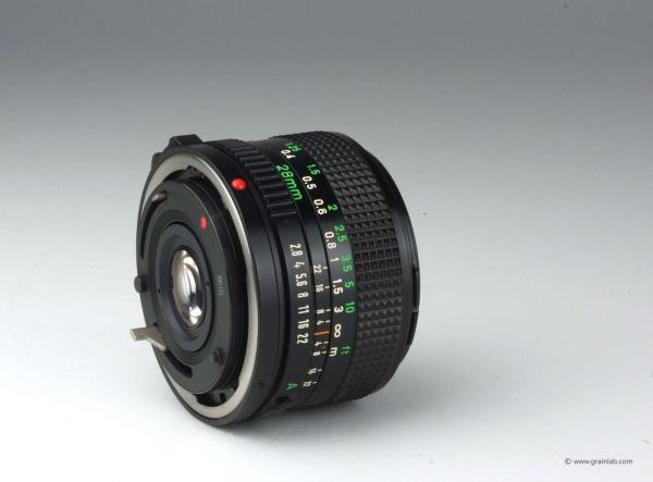 Canon FD 28mm f/2.8