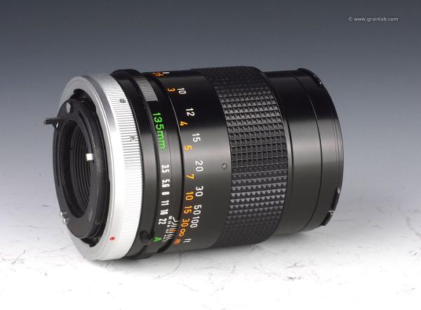 Canon FD 135mm f/3.5 S.C.