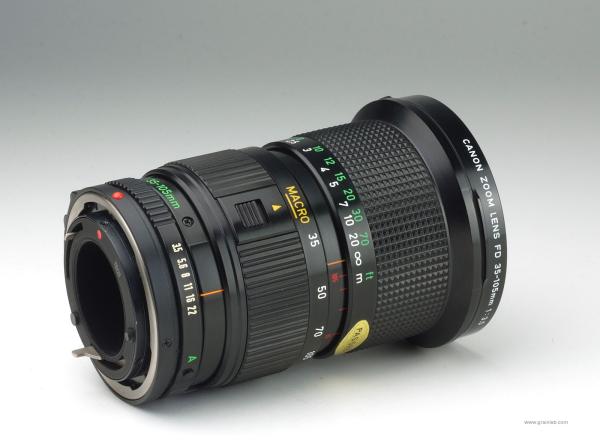 Canon FD 35-105mm f/3.5 Macro