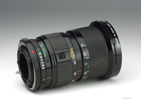 Canon FD 35-105mm f/3.5 Macro