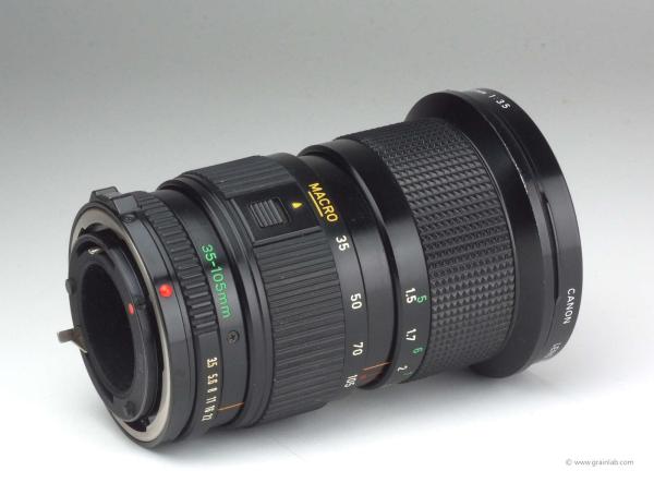 Canon FD 35-105mm f/3.5 Macro