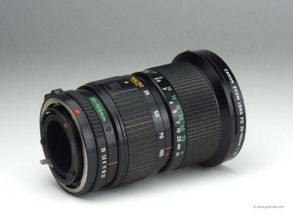 Canon FD 35-105mm f/3.5 Macro