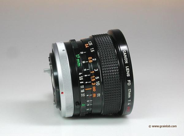 Canon FD 17mm f/4 S.S.C - Grainlab