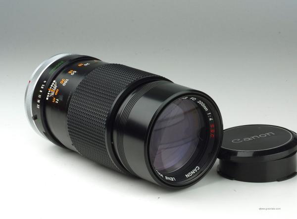 Canon FD 200mm f/4 S.S.C.