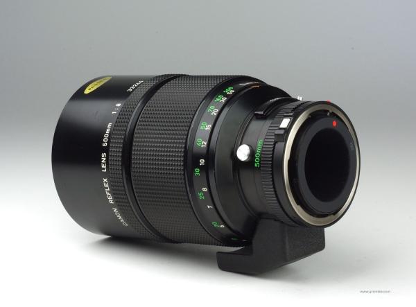 Canon FD 500mm f/8 Reflex