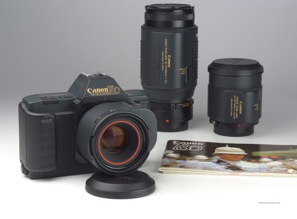 Canon T80, AC 50mm, AC 35-70mm, AC 75-200mm