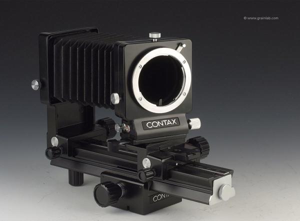 Contax Auto Extension Bellows + Focusing Rail