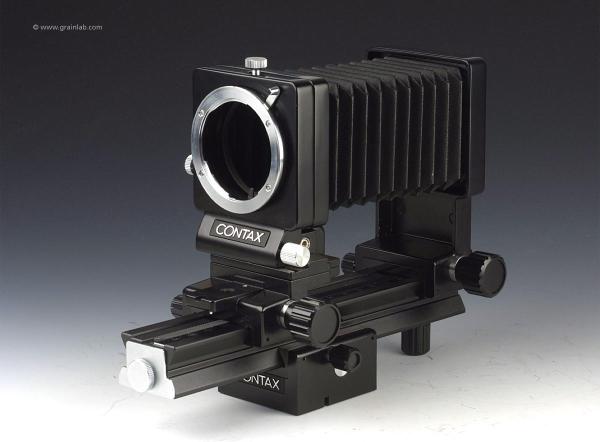 Contax Auto Extension Bellows + Focusing Rail