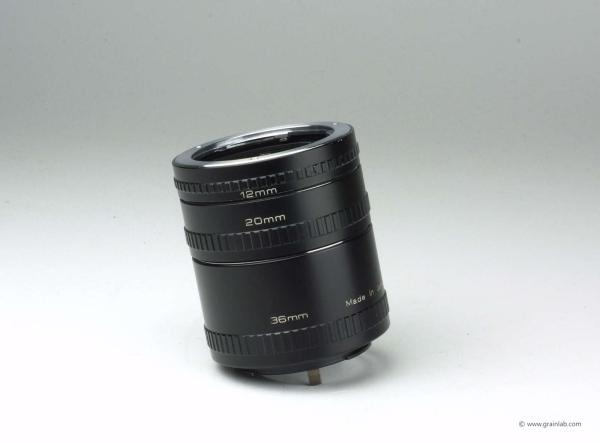 Kenko Auto Zwischenringe 12mm, 20mm, 36mm - Contax/Yashica