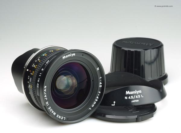Mamiya N 43mm f/4.5 L - Mamiya 7