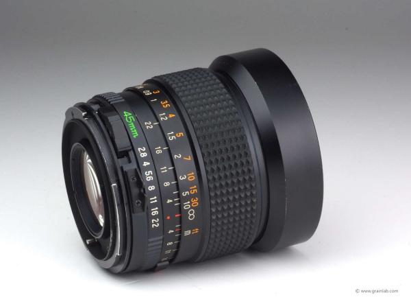 Mamiya Sekor C 45mm f/2.8 - M645