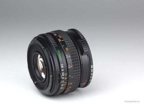 Mamiya Sekor C 70mm f/2.8 Leaf Shutter - M645