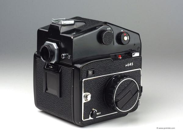 Mamiya M645 + AE Prismensucher