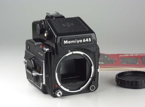 Mamiya M645 1000s + AE Prismensucher