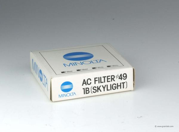 Minolta 49mm Skylight Filter 1B