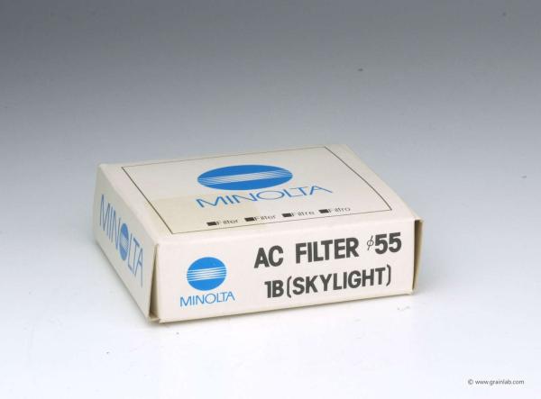 Minolta 55mm Skylight Filter 1B