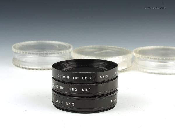 Minolta Nahlinsen No.0, 1 und 2 - 55mm