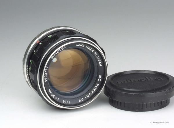 Minolta MC 58mm f/1.4
