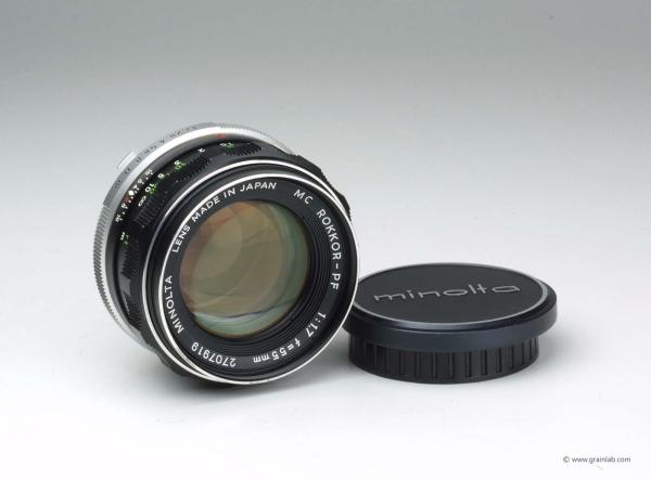 Minolta MC 55mm f/1.7