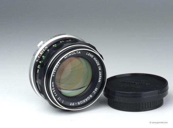 Minolta MC 55mm f/1.7