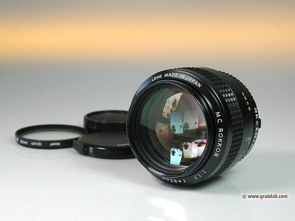 Minolta MC 85mm f/1.7