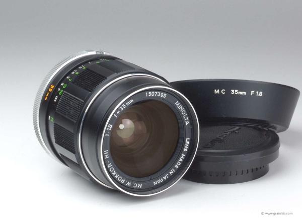 Minolta MC 35mm f/1.8