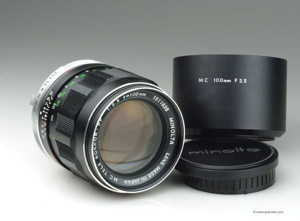 Minolta MC 100mm f/2.5
