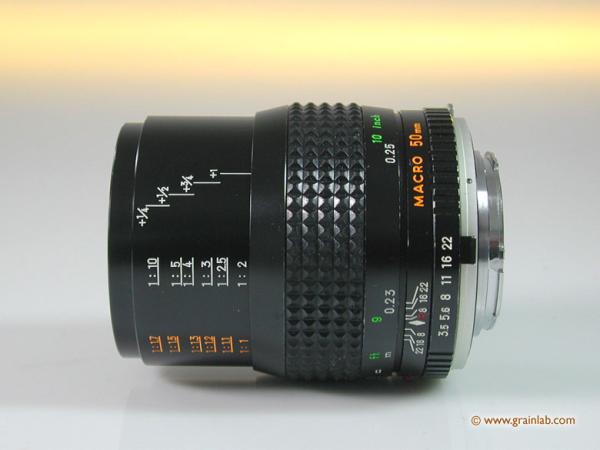 Minolta MC 3.5/50mm - komplettes Macro Set