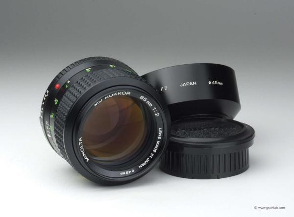Minolta MD 85mm f/2