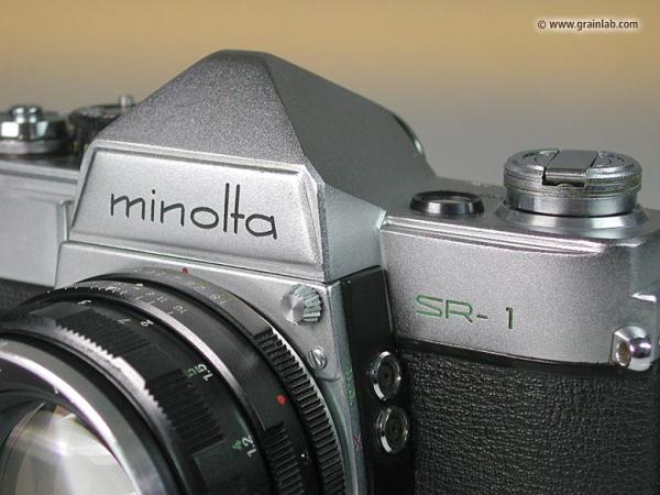 Minolta SR-1 mit 1.8/55mm Auto Rokkor