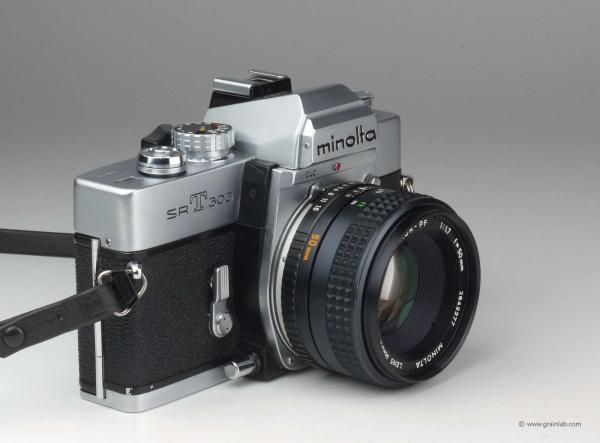 Minolta SRT-303 + MC Rokkor-PF 1.7/50mm