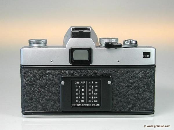 Minolta SRT-303b mit MC 1.7/50mm